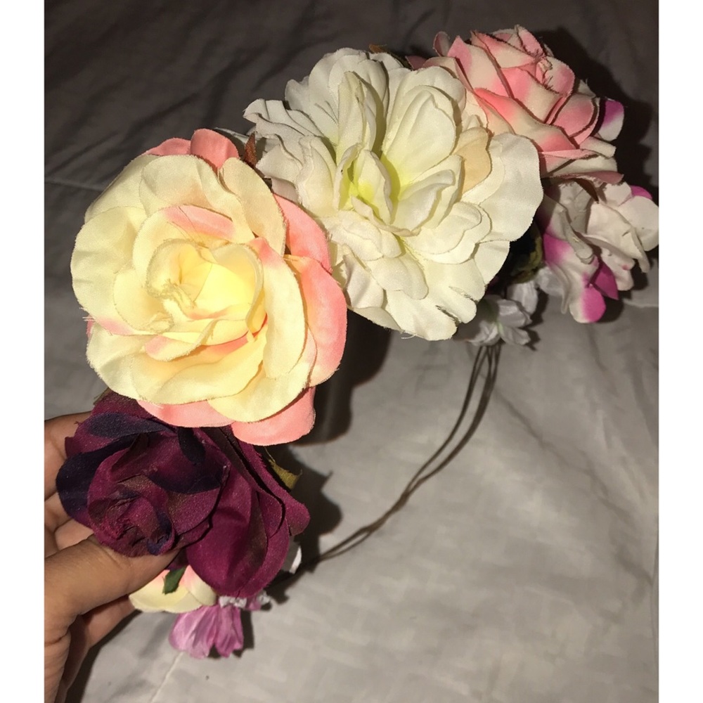 Floral headband
